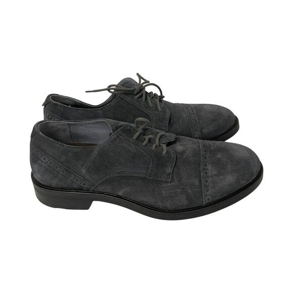Naot Bondos Mens Oxford Dress Shoes EU 42 US 9 Charcoal Suede Lace Up NWOB main image 5